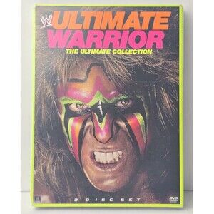 New & Sealed WWE Ultimate Warrior DVD 3-Disc Set The Ultimate Collection